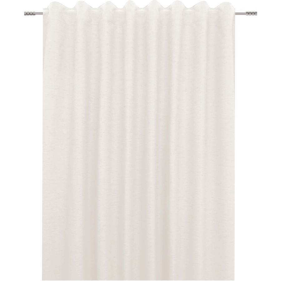 Vorhang Joy Polyester Offwhite / H blickdicht / 250 Nachtvorhang dimout cm B 135