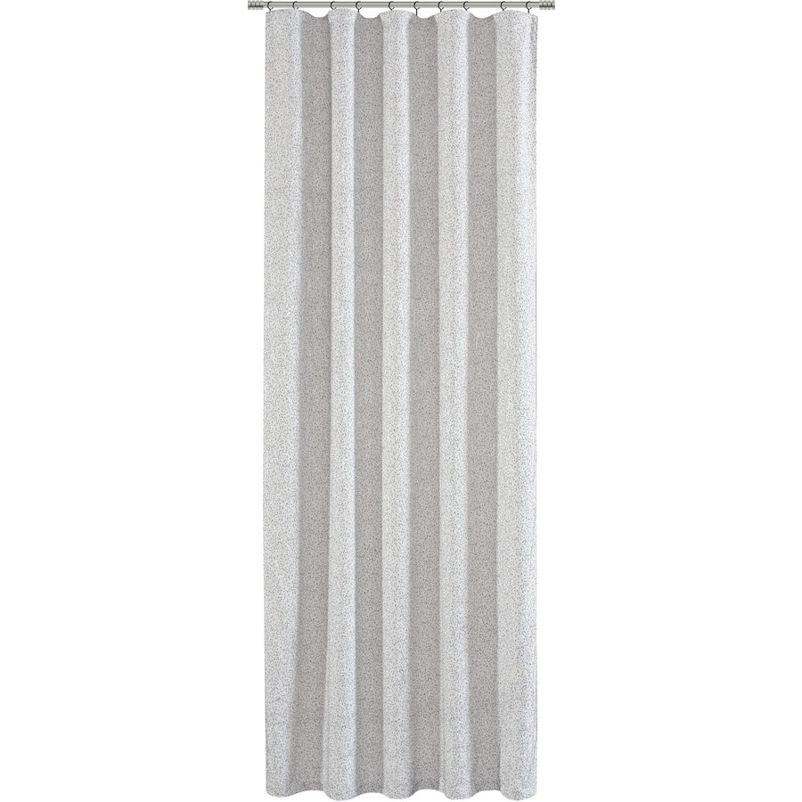 Beige/schwarz 260 H Polyester lichtdicht B 135 Mara cm Vorhang