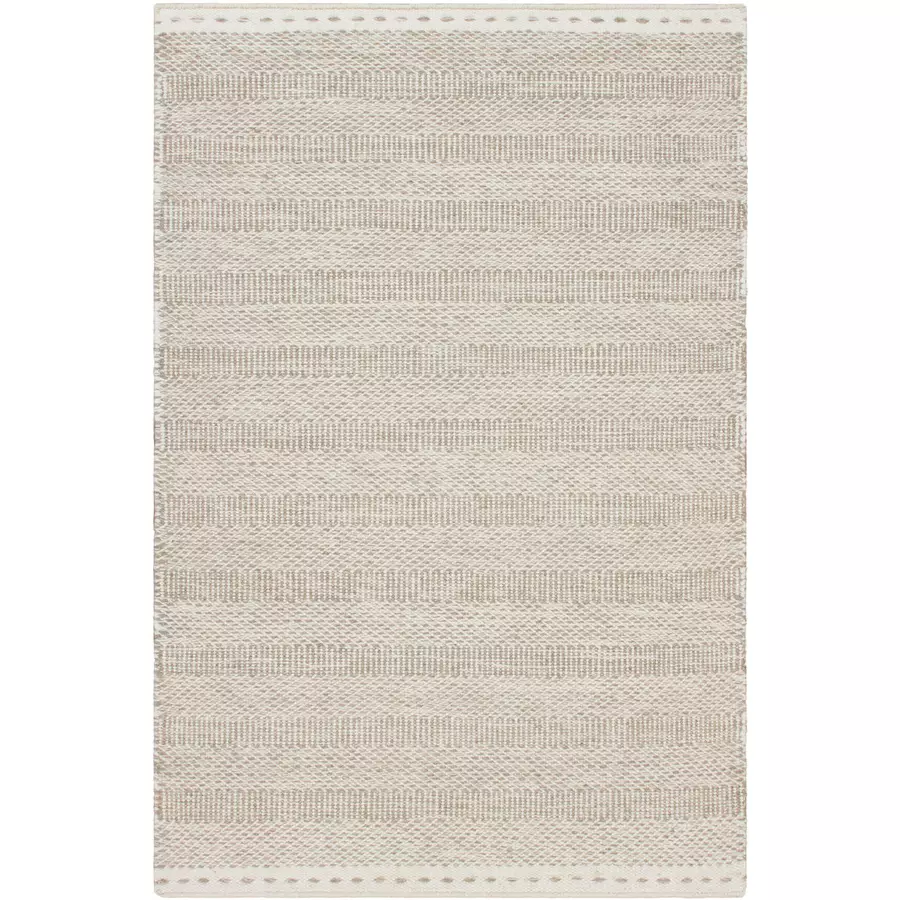 Teppich Jaipur Wolle Beige T cm verwendbar, B Handgewoben, 200 290 Wolle 100% beidseitig